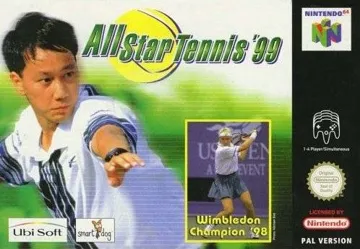 All Star Tennis '99 (Europe) (En,Fr,De,Es,It) box cover front